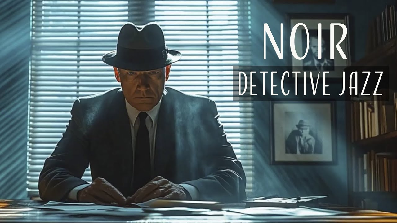 Noir Detective Jazz 🕵️&zwj;♂️💼 Dark Smooth Music for Late-Night Mystery & Moody Moments