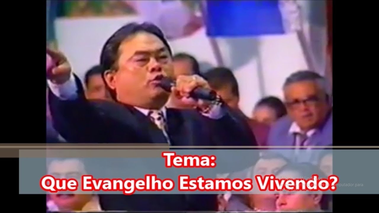 Gideões 1996 - Pr Hidekazu Takayama - Que Evangelho Estamos Vivendo? (Relíquia)