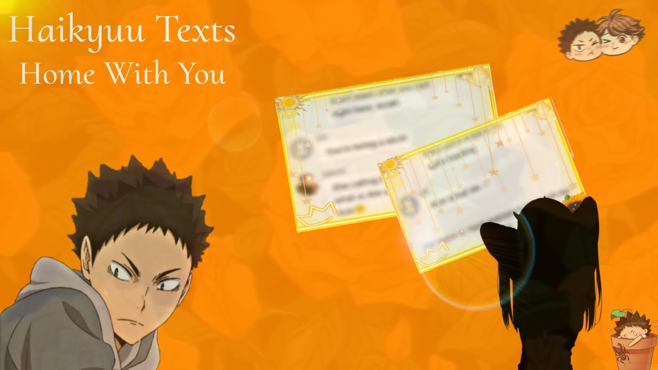 Iwaizumi's Ex?!||Home With You||Haikyuu Texts||IwaOi