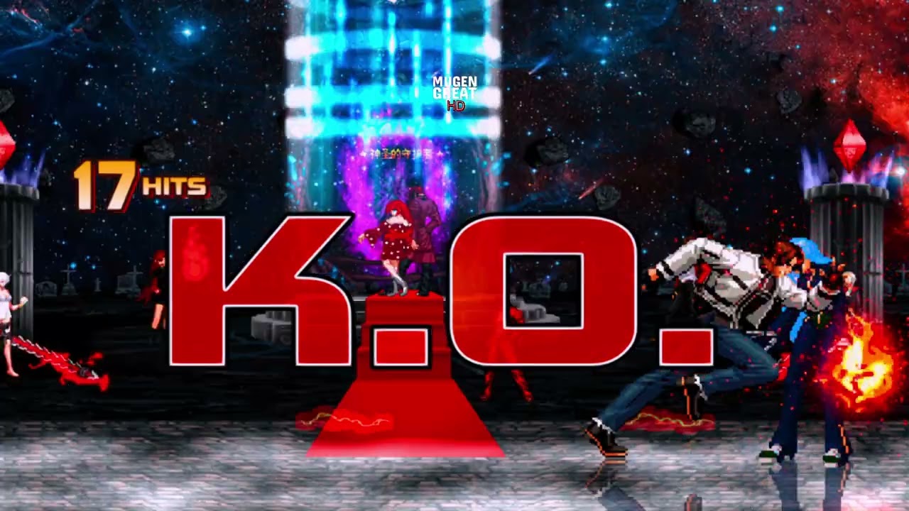 [KOF Mugen] HD-HDR Kyo 57 Soul Vs Princes Kula QS