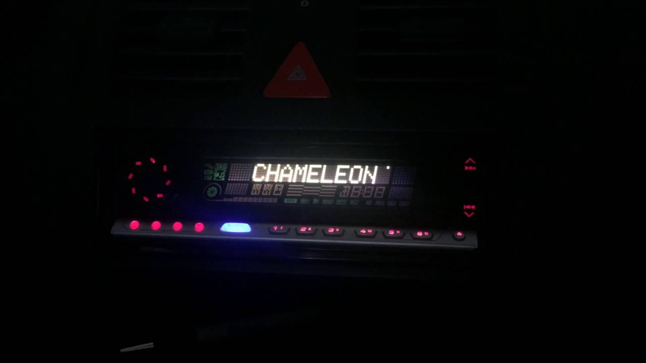 JVC KD-LX555R el chameleon