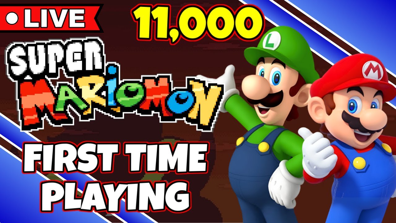 [🔴LIVE ] 11,000 SUBSCRIBER SPECIAL! | First Time Playing Super MarioMon!