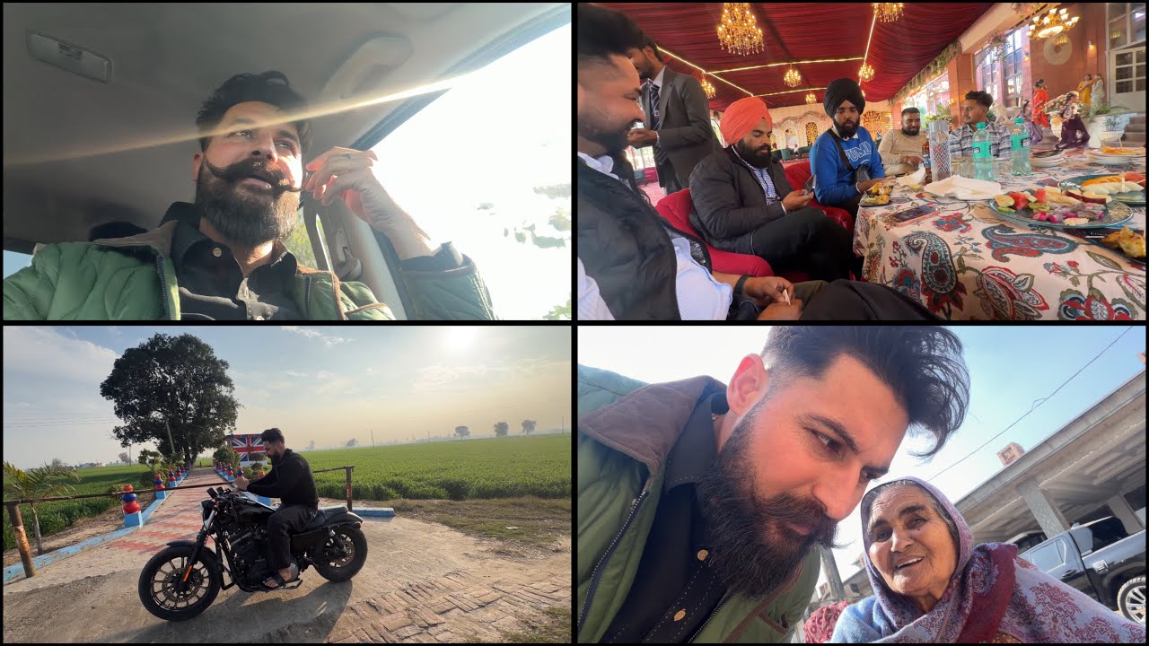 phla viah es saal da | rakho km chak k mitroooo | dadi khdi sohna lgda eda hi | khetta vich harley 