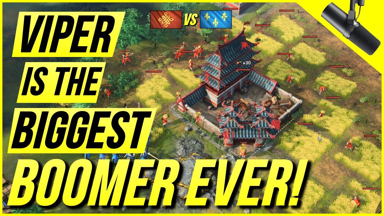 Age of Empires 4 - TheViper's Boom Is Ridiculous