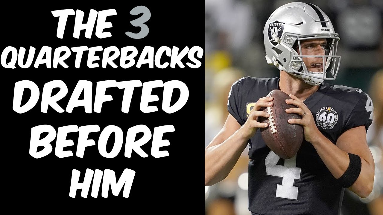Who Were The 3 Quarterbacks Drafted Before Derek Carr? Where Are They Now?