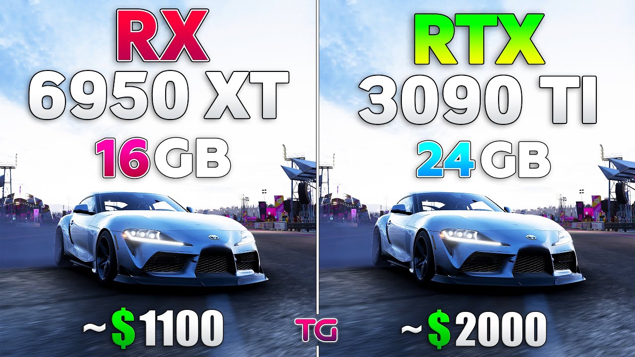 RX 6950 XT vs RTX 3090 Ti - Test in 10 Games