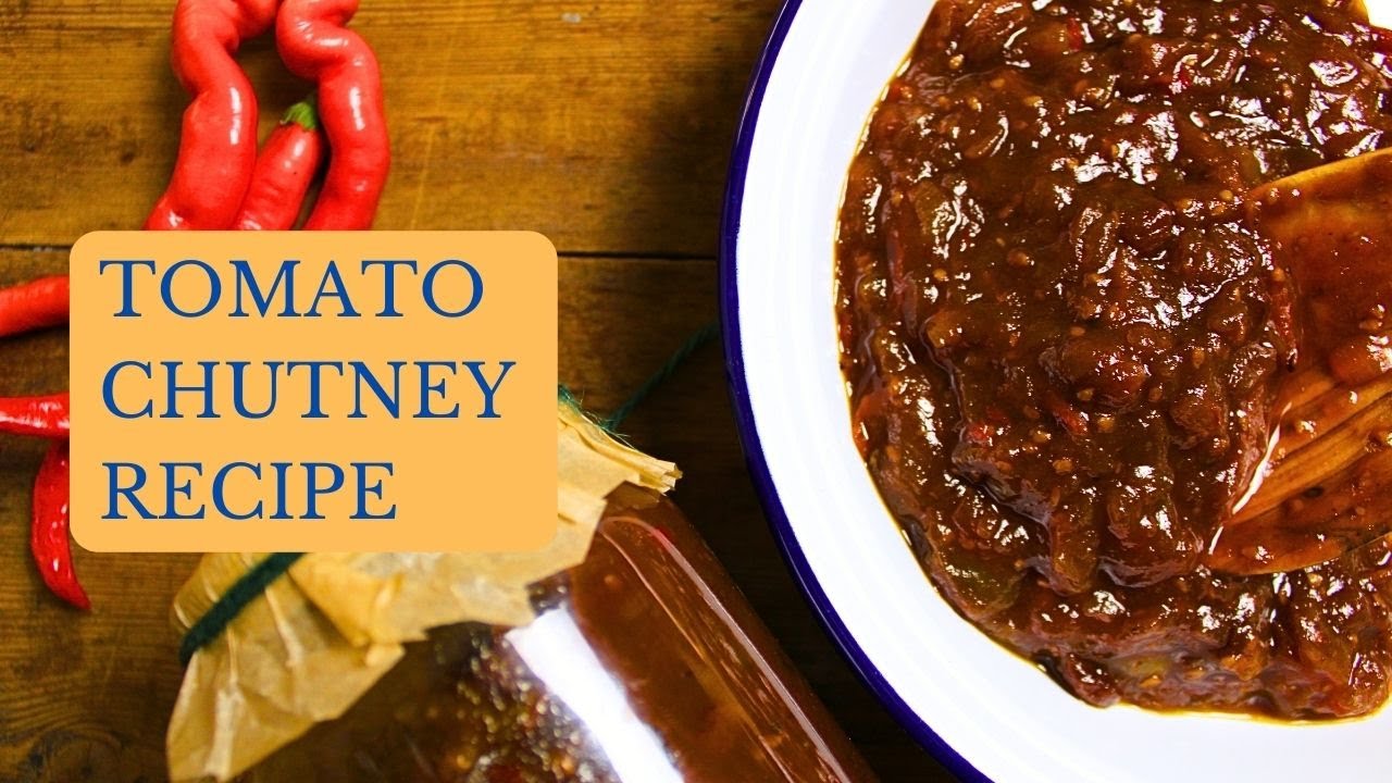 Village cooking ASMR - Tomato chutney recipe