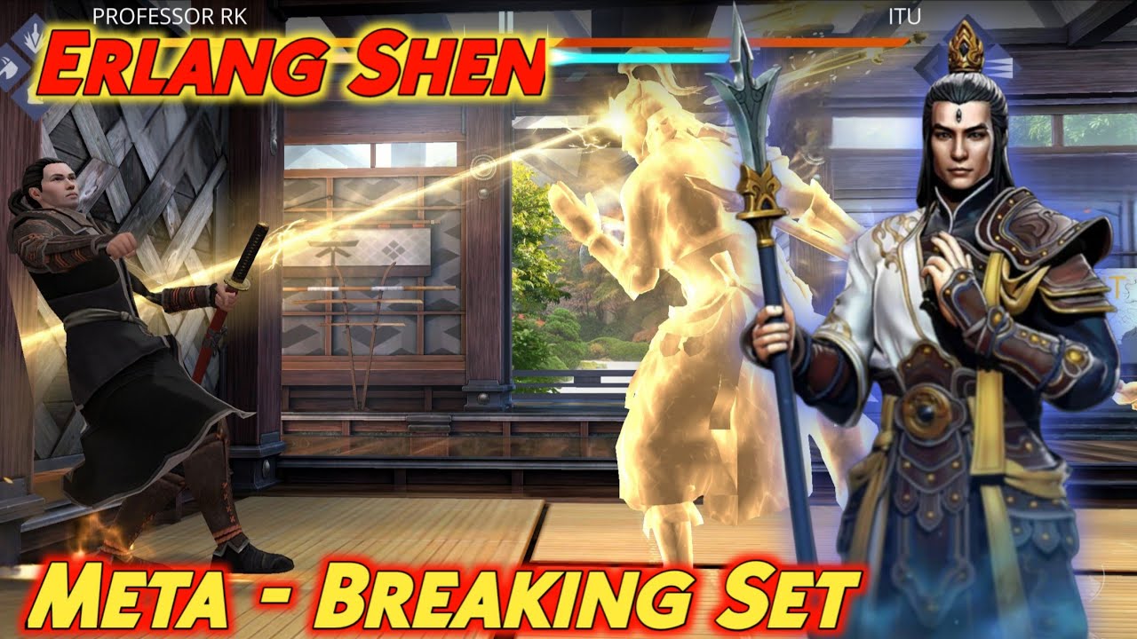 Chinese 𝗘𝗥𝗟𝗔𝗡𝗚 𝗦𝗛𝗘𝗡 Set is BROKEN ⚔️ | Players Will BEG For This Set in Shadow Fight 3 😭