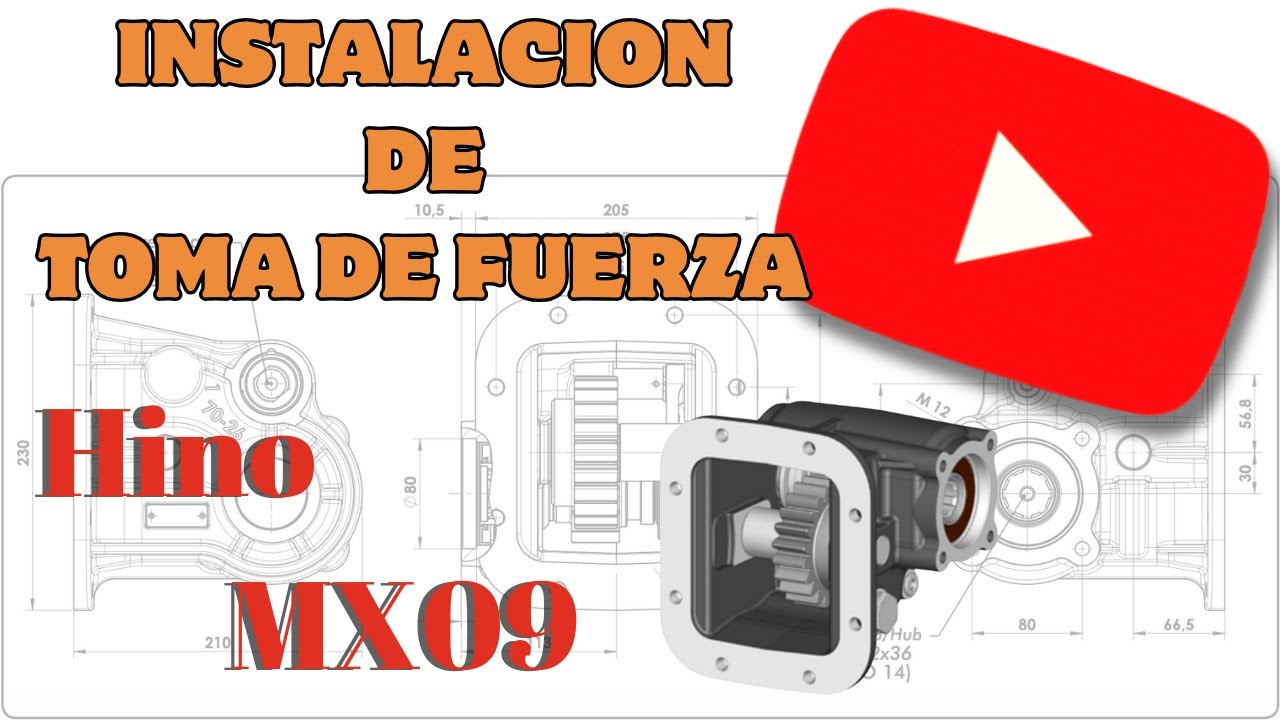 Power Take-Off, APRENDE A INSTALAR EQUIPO HIDRAULICO