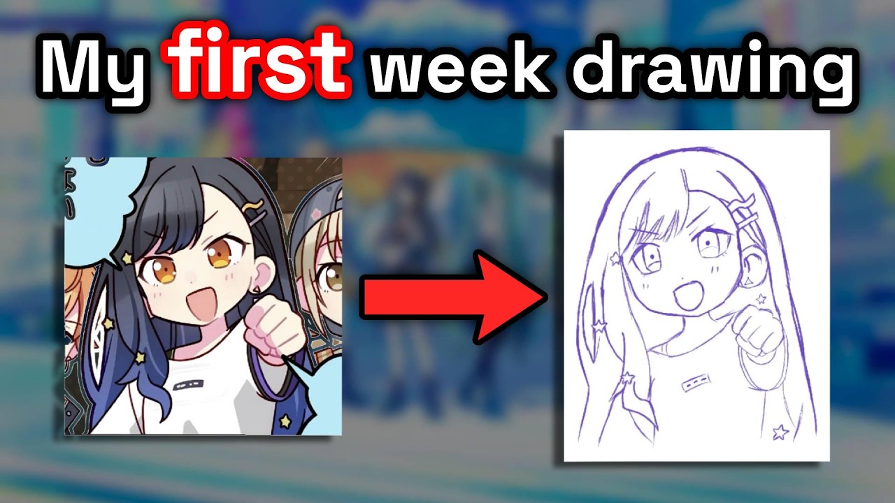 I started drawing this week. TIME TO PRACTICE