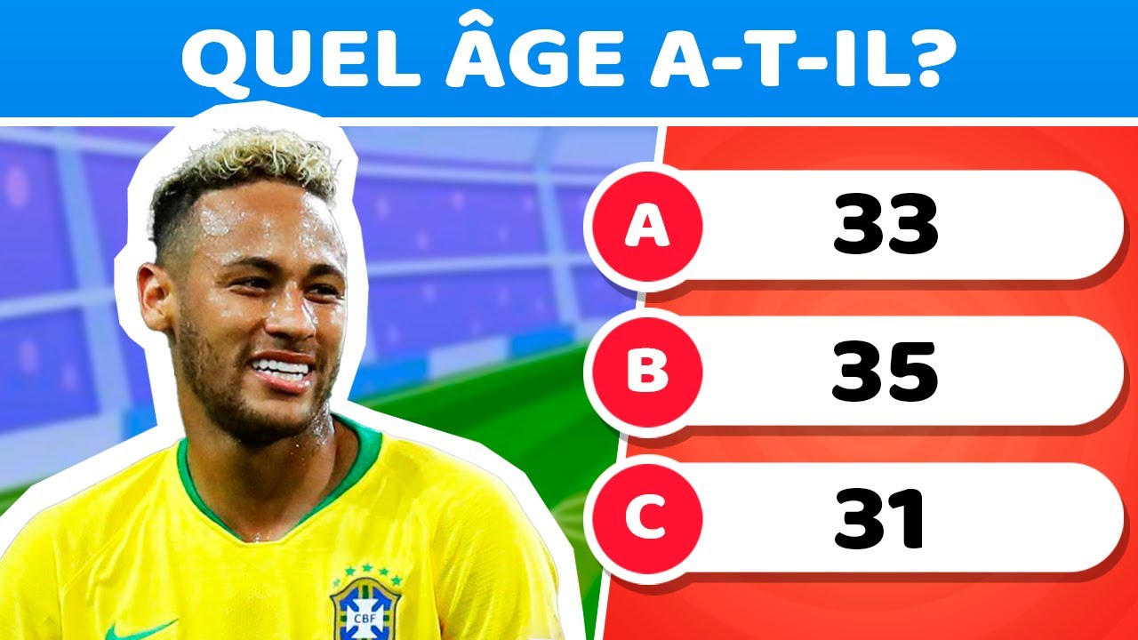 🇧🇷 Que savez-vous de Neymar ? | Questions sur le football | Quiz de football | Test de football