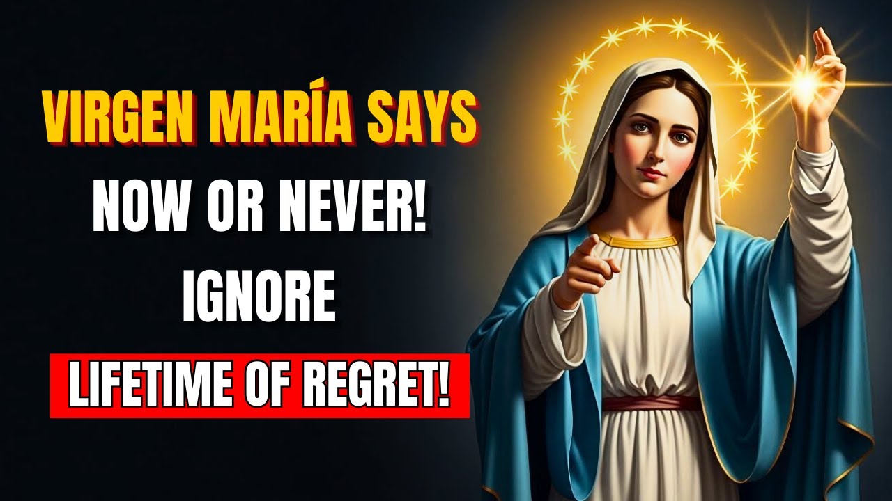 Virgin Mary Says This Is Your Moment — Ignore It and Regret It!