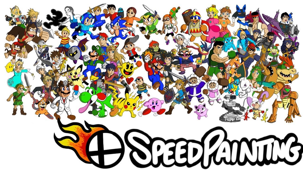 Super Smash Bros. Ultimate - SpeedPainting