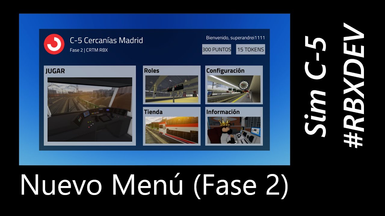 Nuevo Menú Fase 2 | Sim C-5