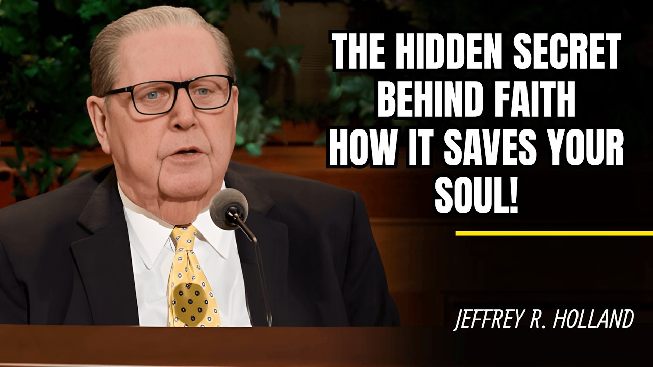 Jeffrey R. Holland | The Hidden Secret Behind Faith: How It Saves Your Soul!