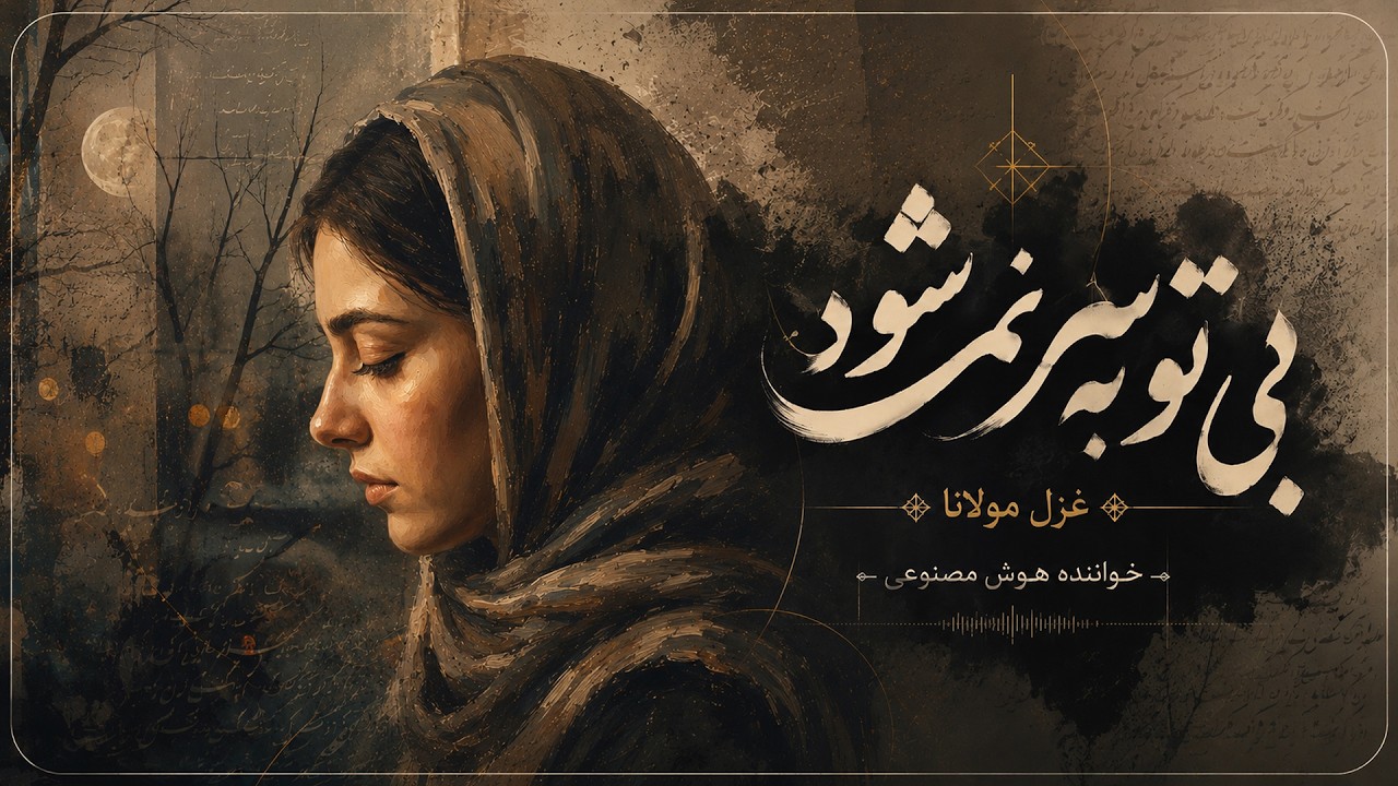 شاهکار مولانا | بی‌توبه سَر نمی‌شَوَد...🕯️