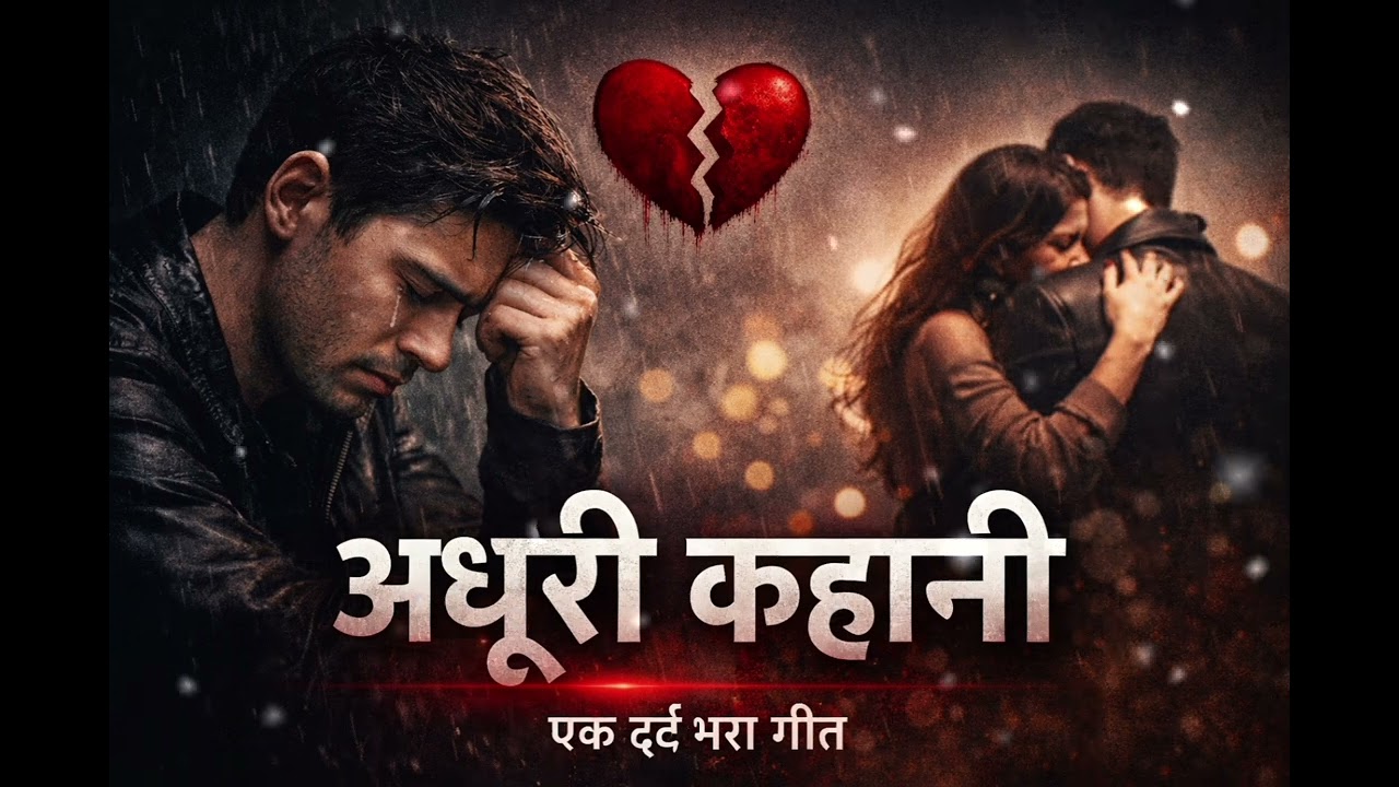 अधूरी कहानी New Heartbroken Hindi Song | Sad Song | Original Lyrics