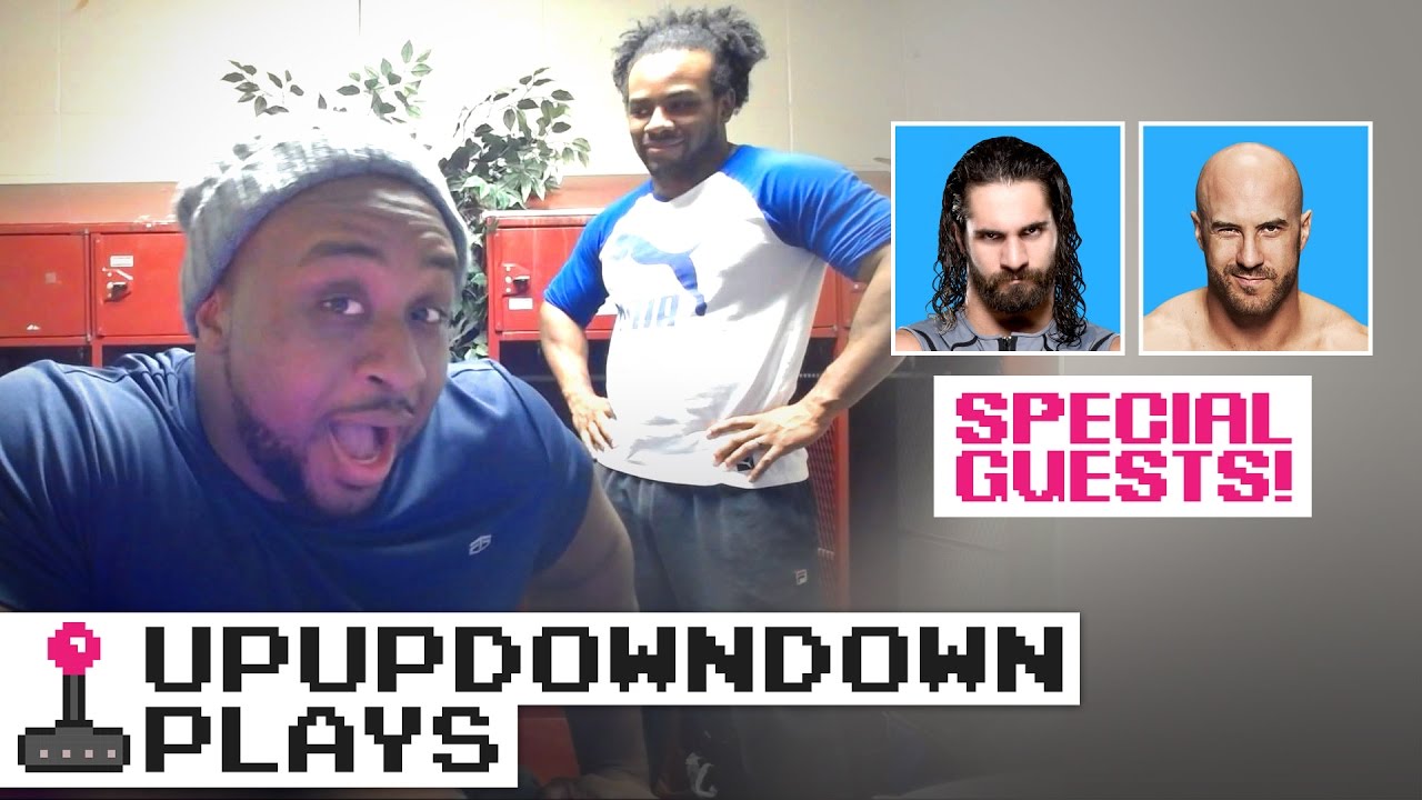 BIG E Gets Scared in UNTIL DAWN: RUSH OF BLOOD feat. SETH ROLLINS & CESARO — UpUpDownDown Plays