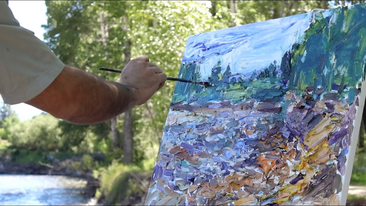 Plein Air Painting: Summer Afternoon, Turner Vinson