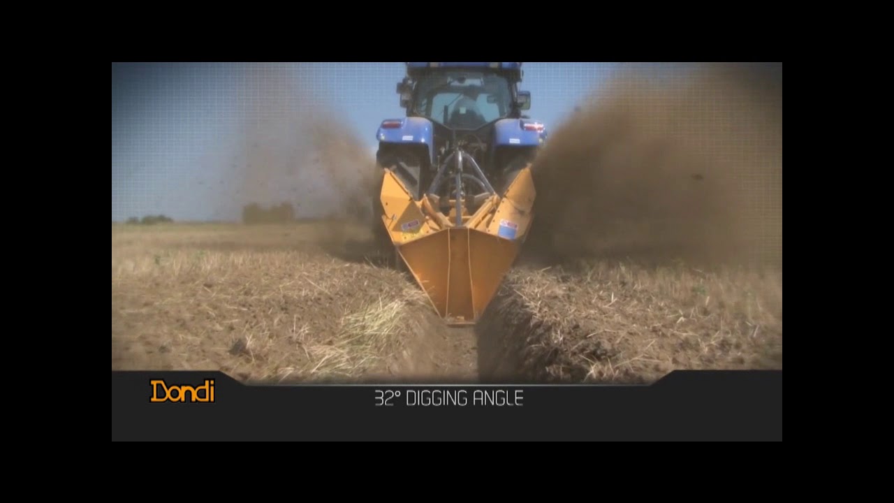 dondi rototrancheuse bi roue
