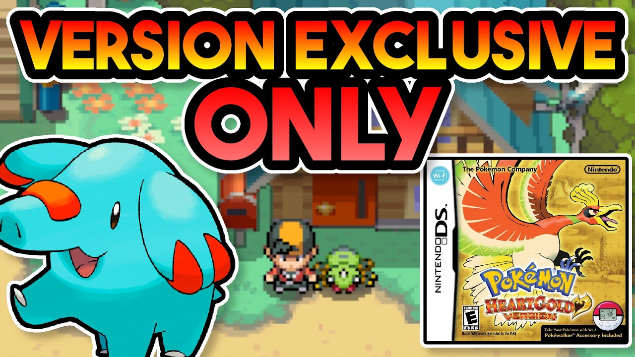 Могу ли я пройти Pokemon Heart Gold ТОЛЬКО с эксклюзивными версиями?