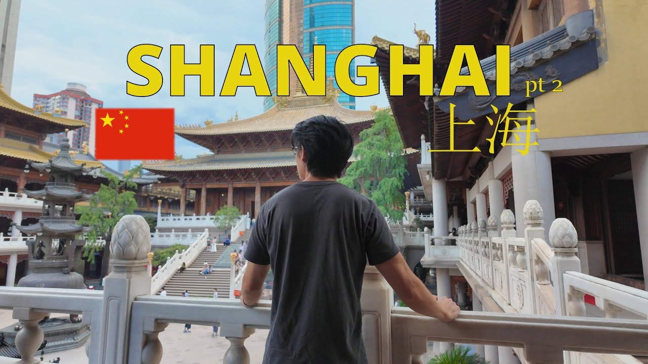SHANGHAI VLOG 🇨🇳 visiting popular spots, temples, The Bund | 上海旅游