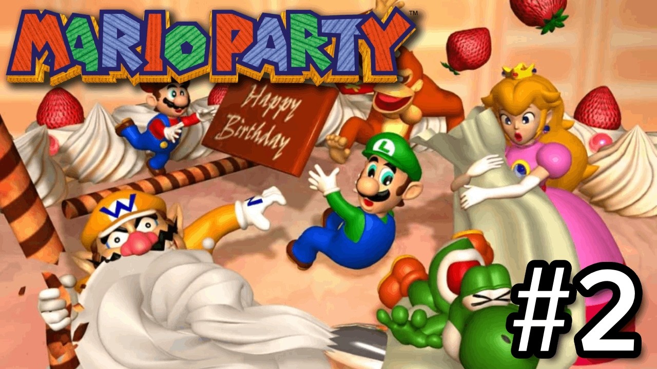 Дар пророчества | Торт на день рождения Пич в Mario Party, эпизод 2
