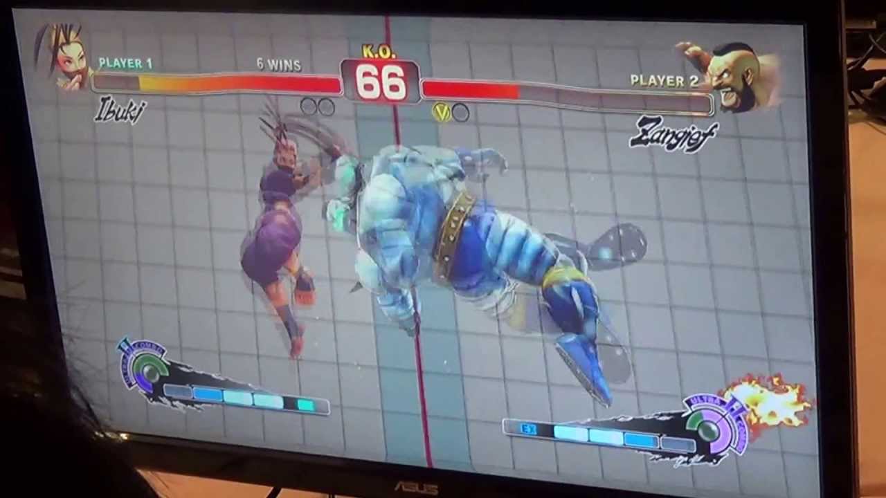 Hypersurge (Zangief) vs ??? (Ibuki) Evo2013 Pools