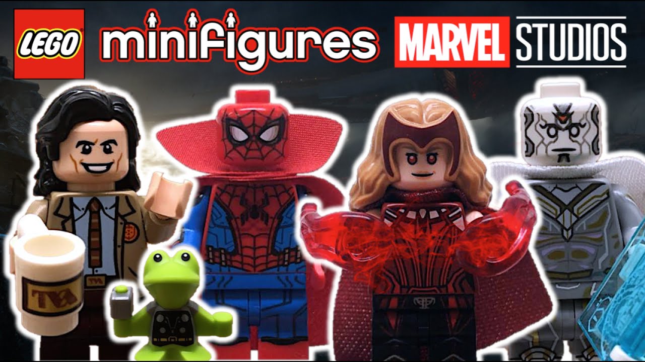 Abrimos Minifiguras de LEGO MARVEL Studios (2021) | PARTE 1 - Wanda, Loki, Spiderman - TOY SHOTS