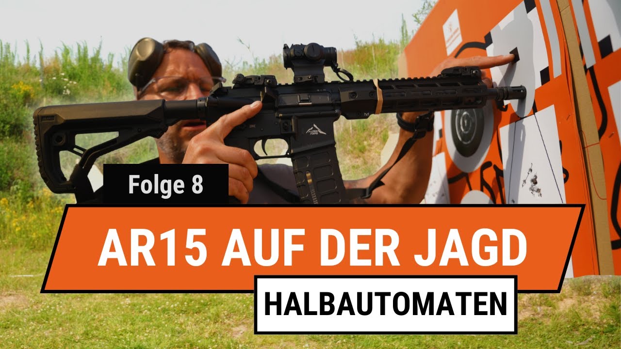 AR15 auf der Jagd? Training für die Drückjagd mit Halbautomaten | Folge 8 - Long Range