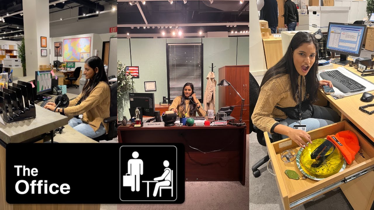 Visiting THE OFFICE Experience - Dunder Mifflin Tour | Washington DC
