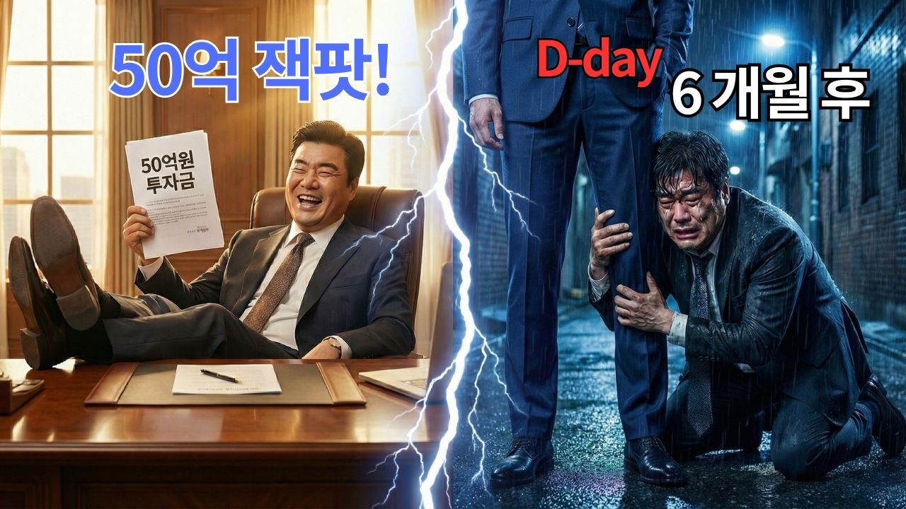 내 기술을 가로채서 50억 투자 받은 갑질상사, 6개월후에 폭망하는데..