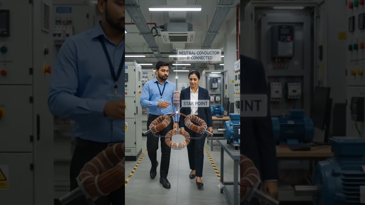 Understanding the core of three-phase #electricalengineering #engineering #tech #kanak