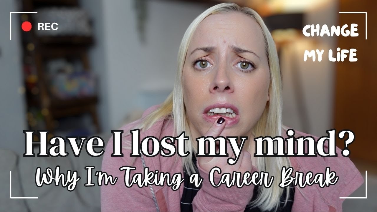 Can I change my life at 40? - Why I'm taking a CAREER BREAK. Am I having a life crisis? Uk mum vlog.