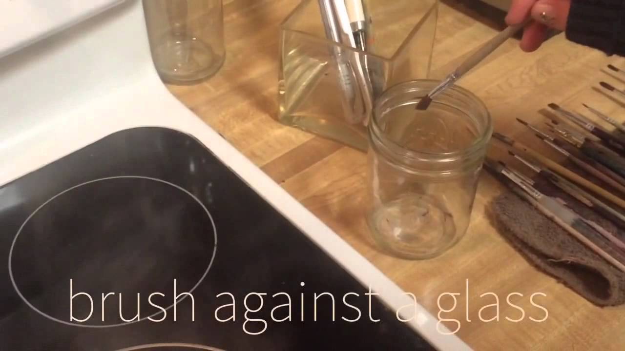 How to restore damaged paintbrush bristles