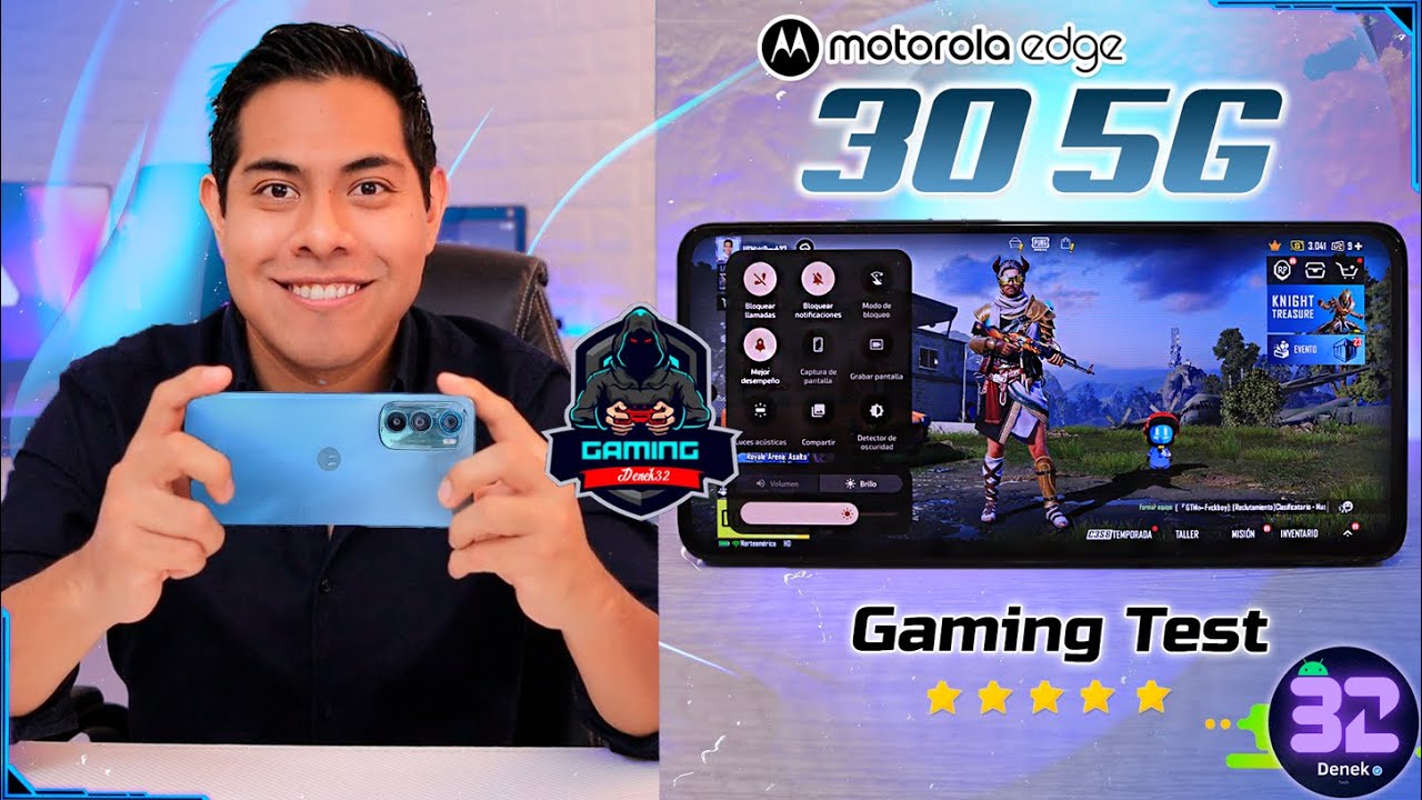 Prueba de Juegos & Potencia Motorola Edge 30 5G | Gaming Test