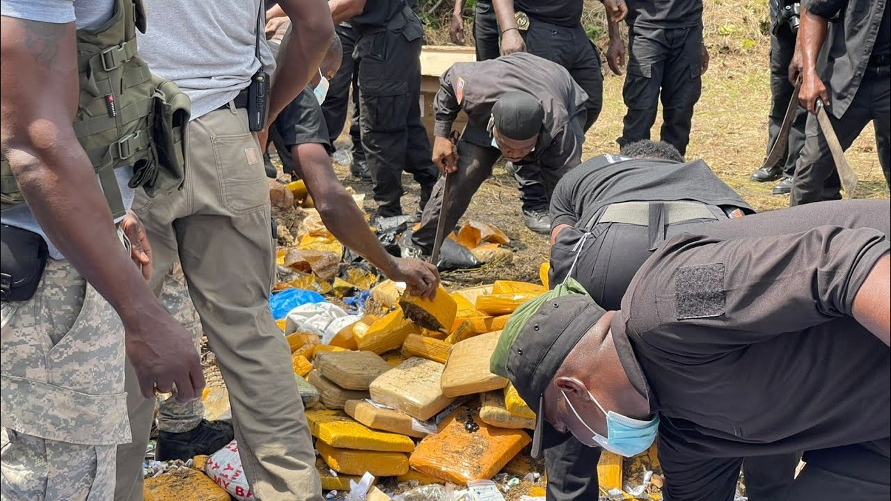 Breaking News: The Liberia Enforcement Agency Burns USD 337,180.00 and LD64,064,200.00 worth