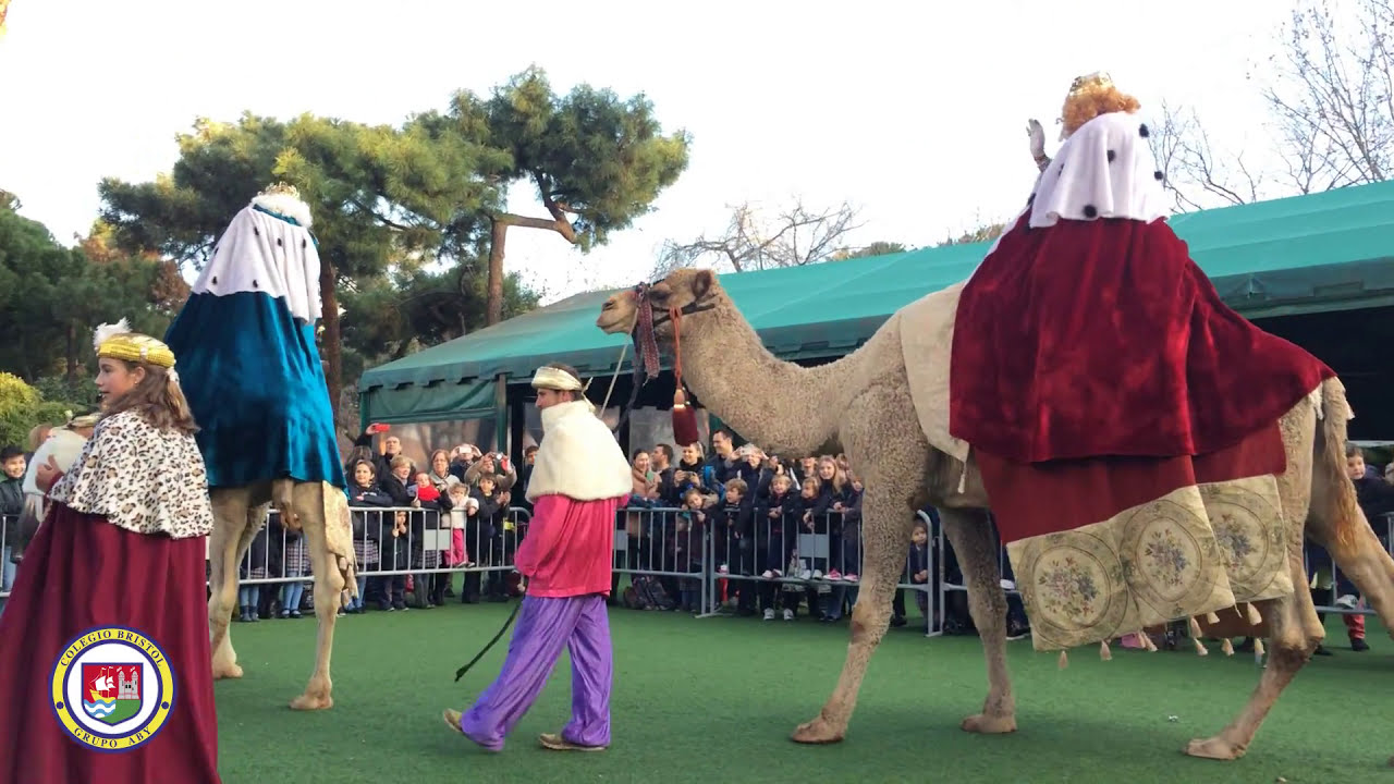 Cabalgata de los Reyes Magos en Colegio Bristol