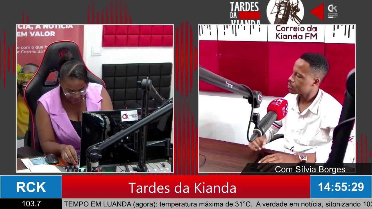 Tardes da Kianda: Momento Tá Na Rede com Moreira Bastos - 103.7 FM - 25/02/2026