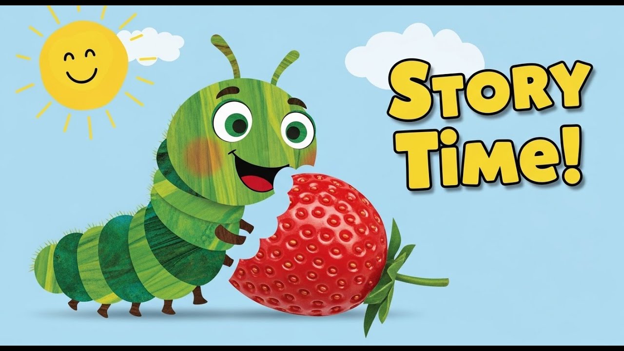 🐛 The Very Hungry Caterpillar 🦋 | Eric Carle Story for Toddlers | Gentle Animated Kids Book