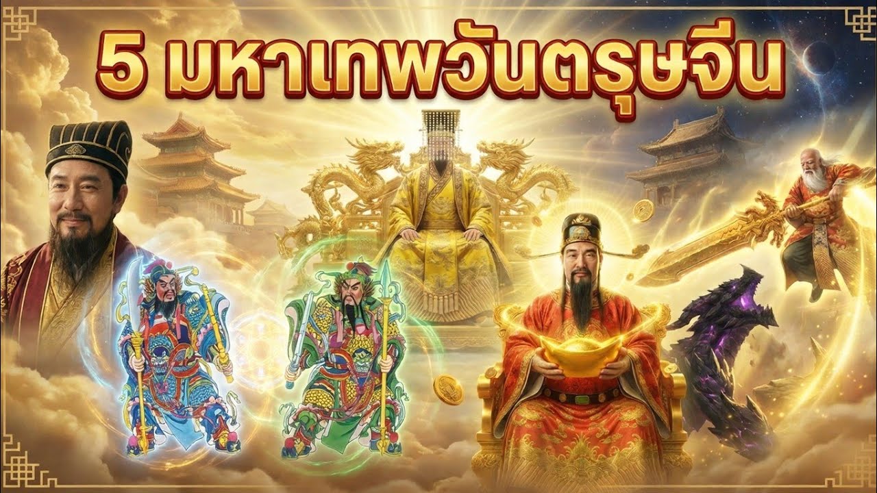 5 มหาเทพวันตรุษจีน : จากความลับในครัวสู่โองการสวรรค์