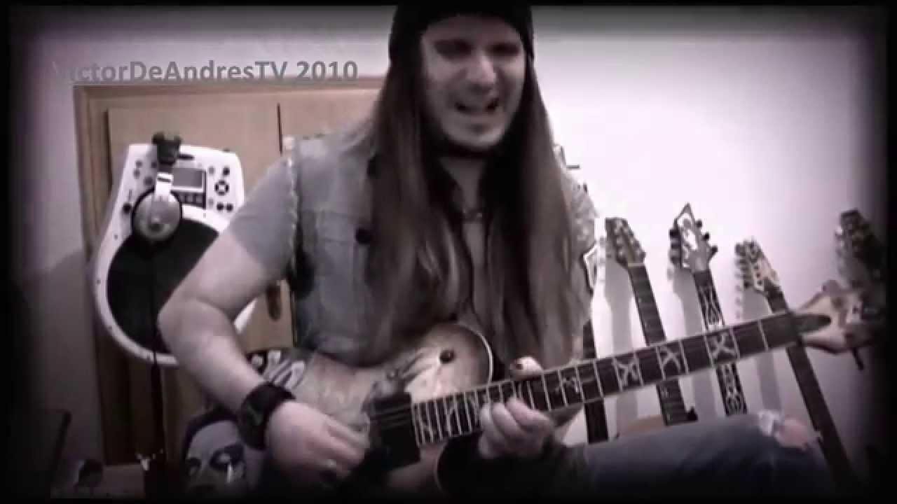 C.Castro AZUL METAL guitar versión Victor De Andres (vintage edition)