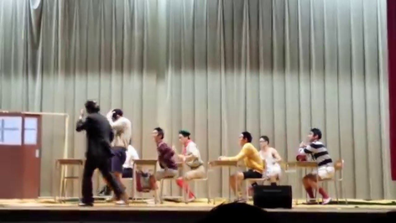 【爆笑】会場を爆笑の渦にさせた「学校コント」葛高祭2014