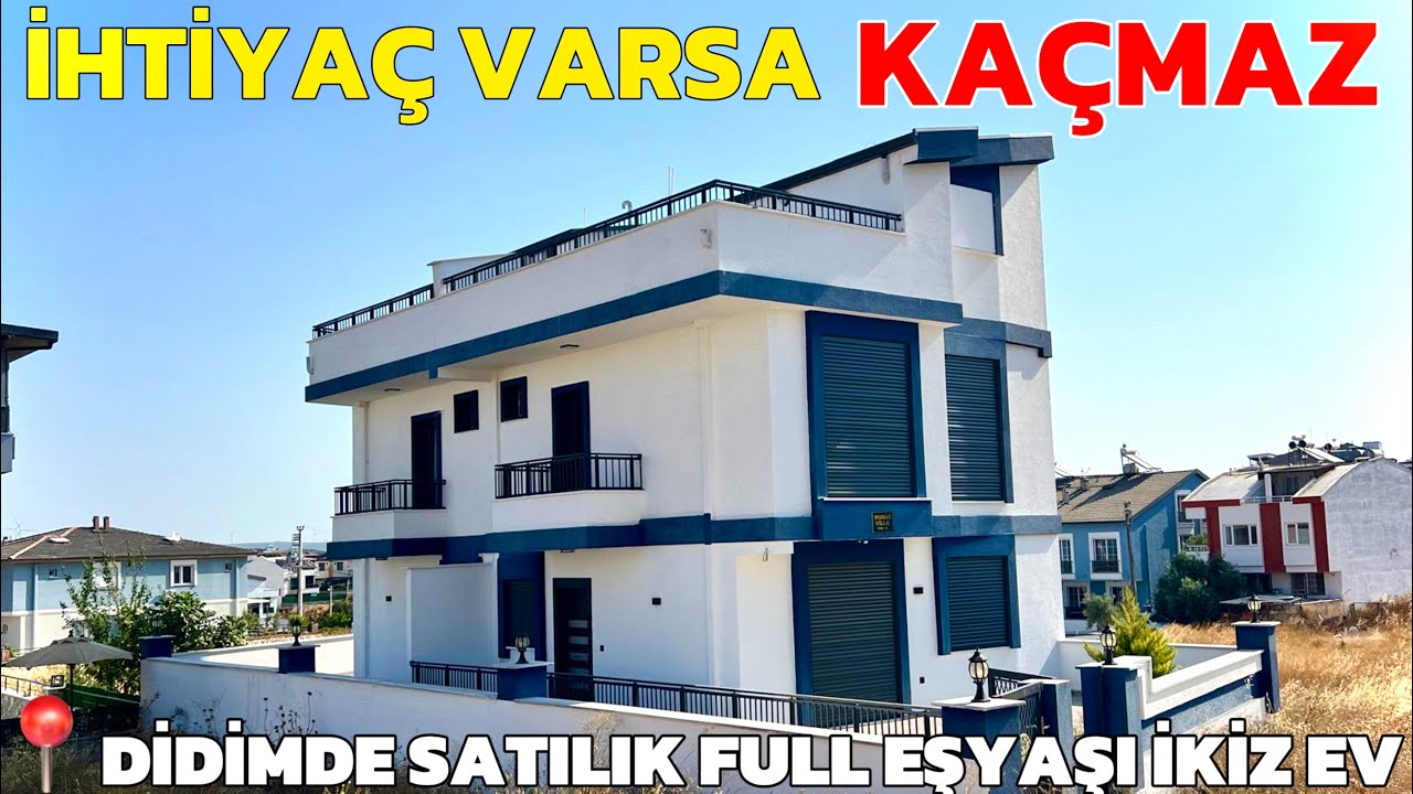 ‼️satıldı #didimdesatılıkvilla A-97