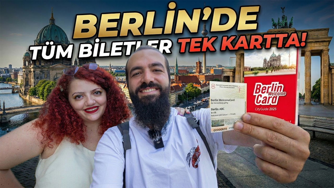 Berlin M&uuml;zeler Adası Turu | Toplu Taşıma ve T&uuml;m Biletler İ&ccedil;in Berlin Welcome Card!