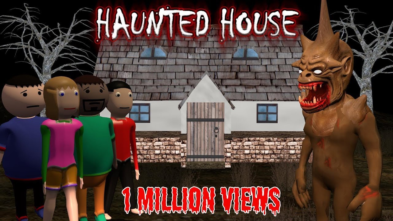 Haunted House - Donate Food | Horror Story (Animated In Hindi) Make Joke Horror