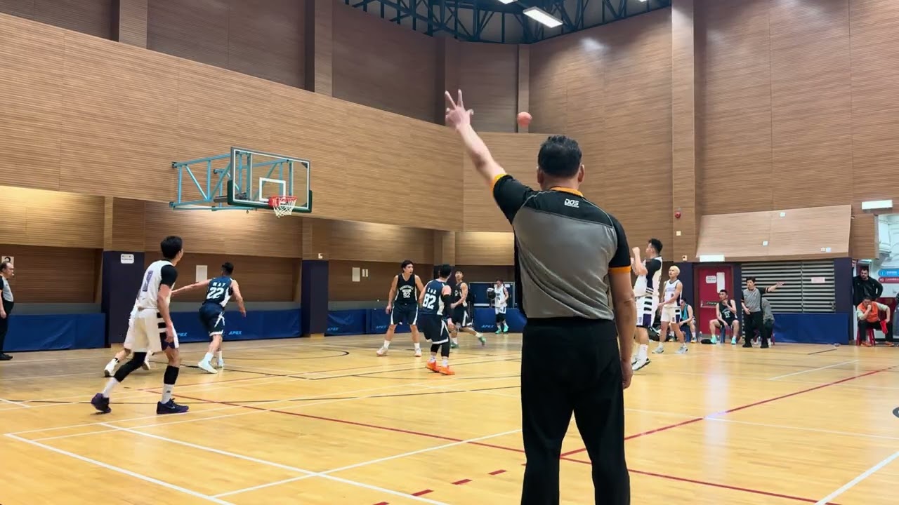 2025香港籃球聯賽 男乙 黃大仙長風（白） vs 警青（藍） Q4 ｜20260305