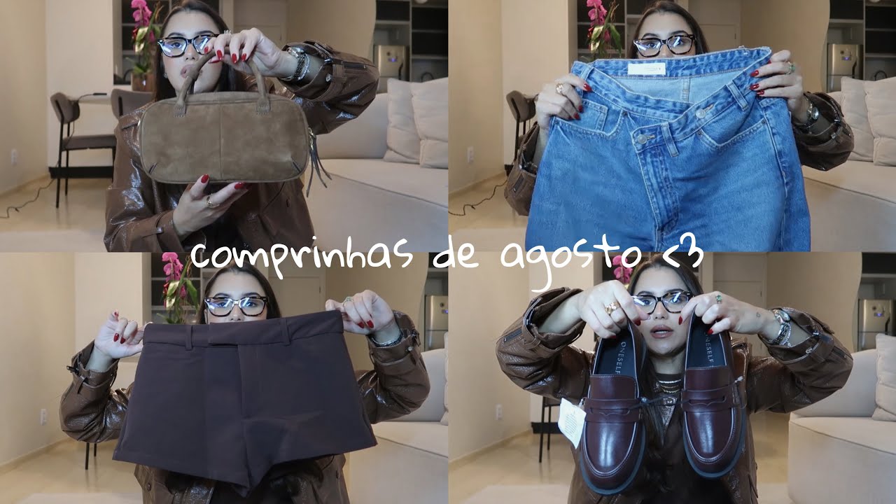 COMPRINHAS DO M&Ecirc;S | zara, c&a, concept, shein e mais 🎀🛍️ - BRUNA EROLES 