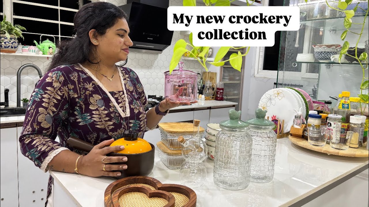 New crockery collection from nestasia || Korean cookwear || making ragi soup #vlog