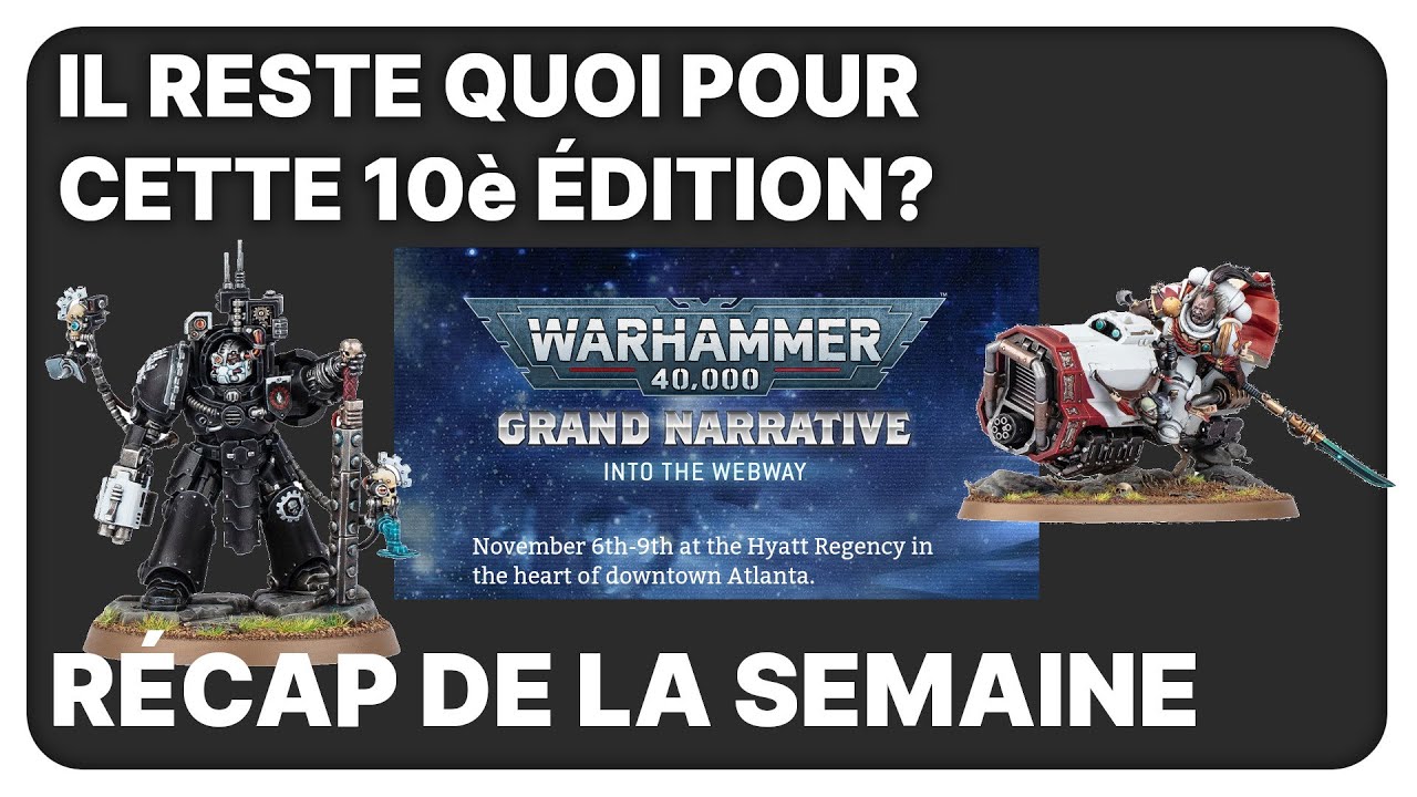 Il reste quoi pour cette 10è édition? Grosses sorties, datasheets... Le récap de la semaine !